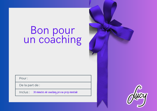 Carte- Cadeau Lucy Coaching